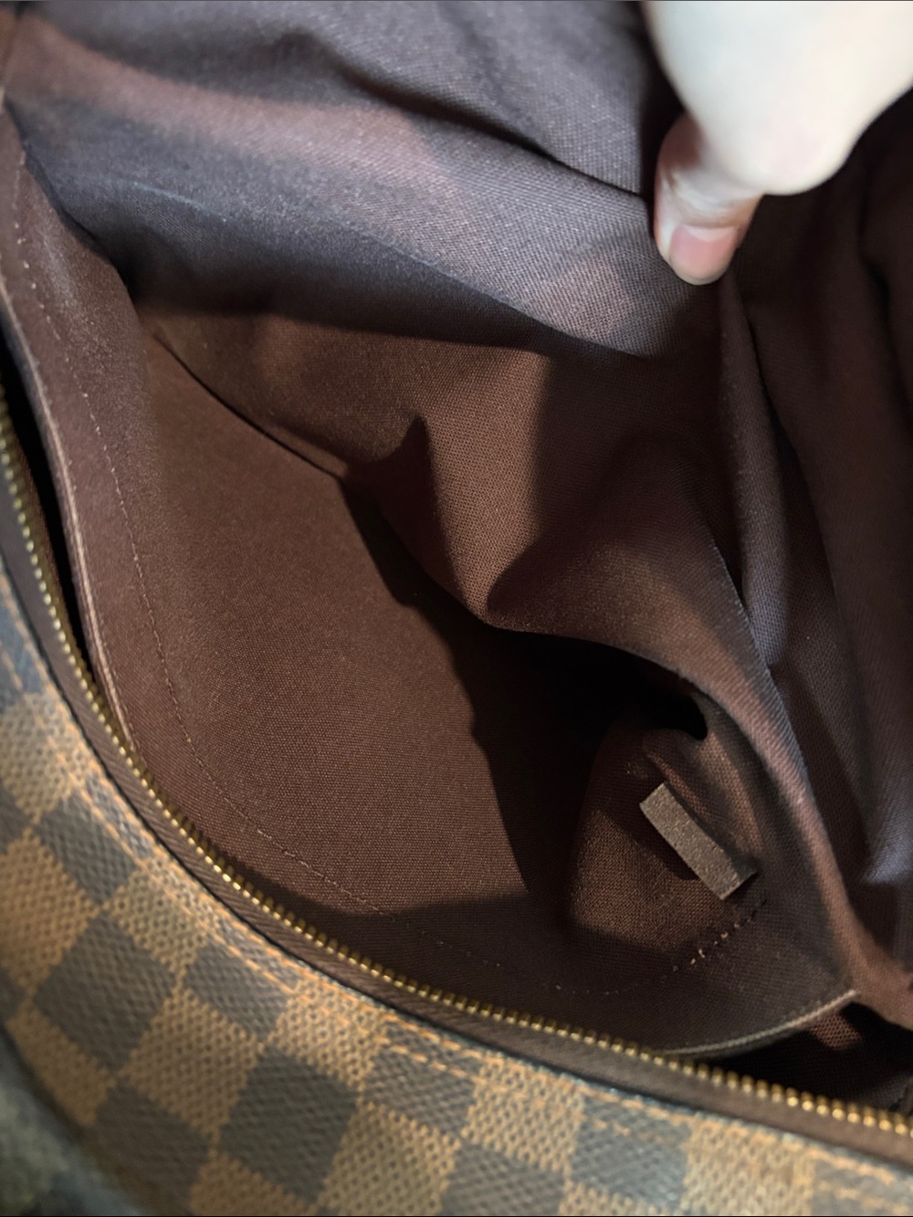 Louis Vuitton Naviglio SR3007 Brown Damier LV Crossbody Bag - Picture 15 of 16